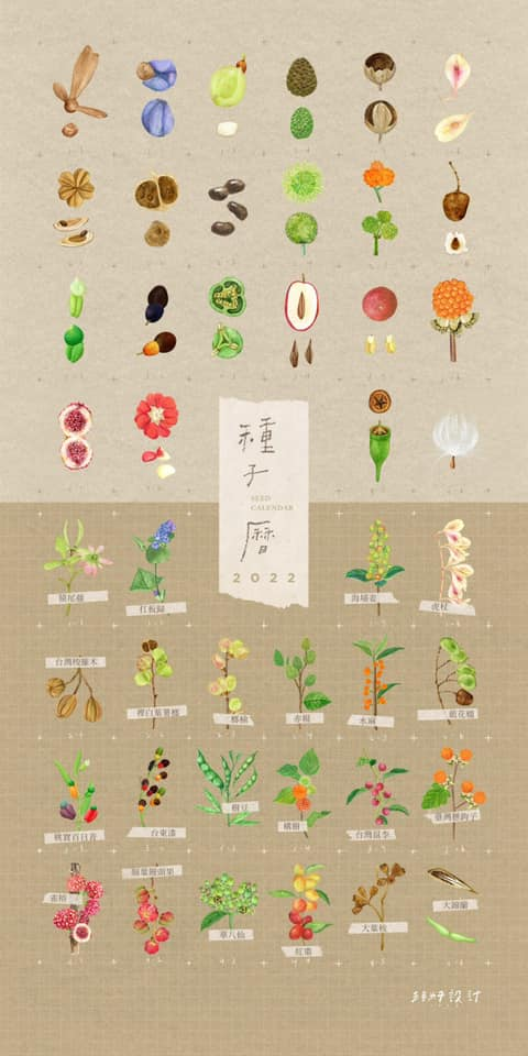 【團購】2022種籽設計「種子曆」預購已截止